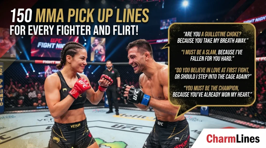 150 MMA Pick Up Lines for Every Fighter and Flirt!