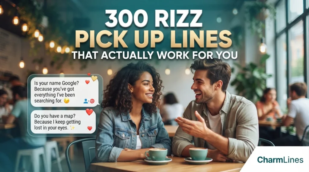 300 Rizz Pick Up Lines That Actually Work for You