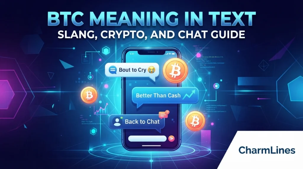 BTC Meaning in Text: Slang, Crypto, and Chat Guide
