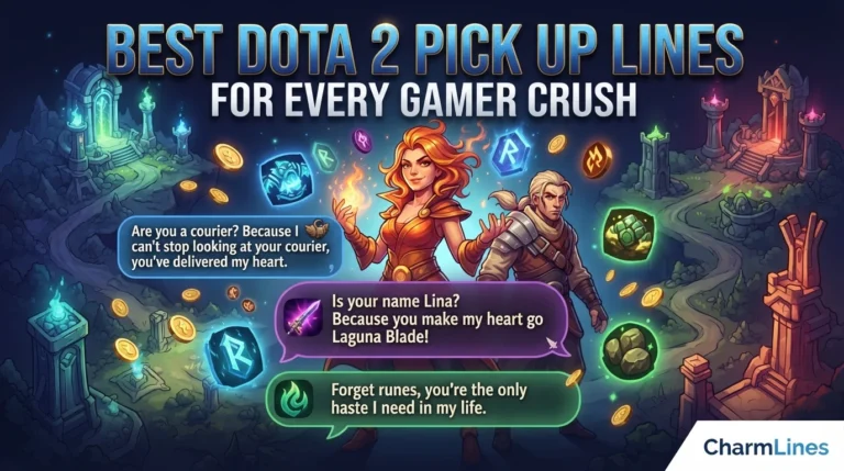 Best Dota 2 Pick Up Lines for Every Gamer Crush
