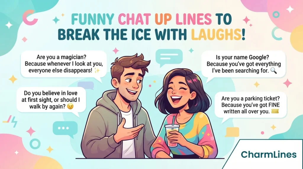 Funny Chat Up Lines to Break the Ice With Laughs!