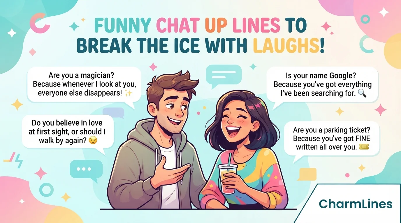 Funny Chat Up Lines to Break the Ice With Laughs!