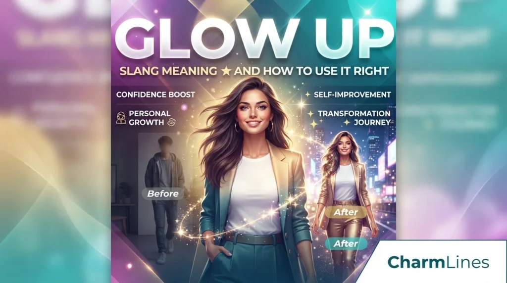 GLOW UP Slang Meaning and How to Use It Right