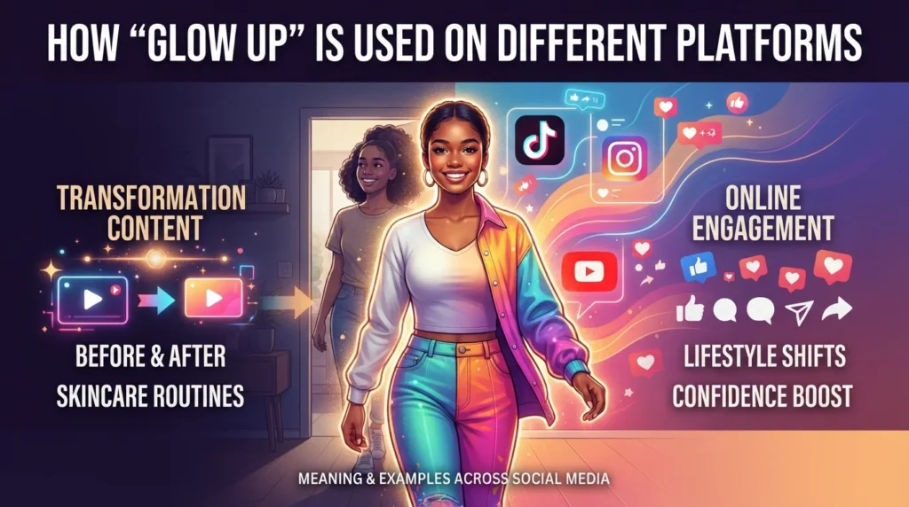 How Glow Up Is Used on Different Platforms