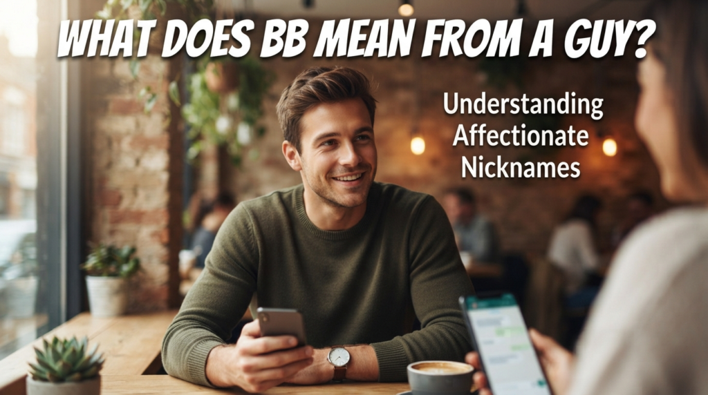 Heading  What Does BB Mean From a Guy