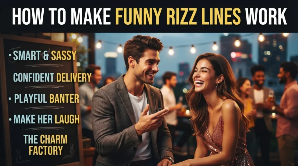 How to Make Funny Rizz Lines Work