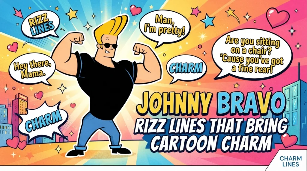 Johnny Bravo Rizz Lines That Bring Cartoon Charm