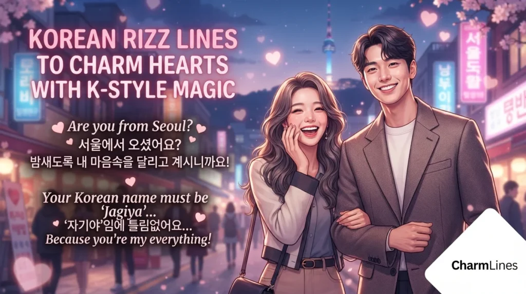 Korean Rizz Lines to Charm Hearts With K-Style Magic