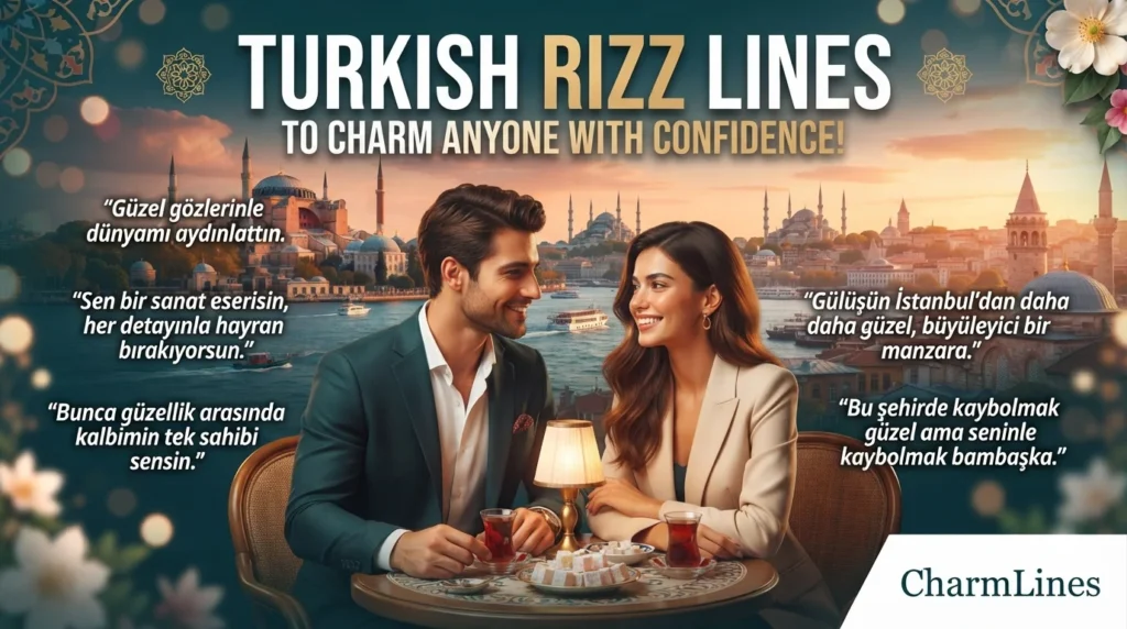 Turkish Rizz Lines to Charm Anyone With Confidence!