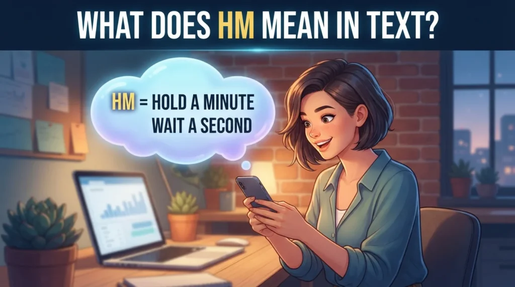 What Does HM Mean in Text