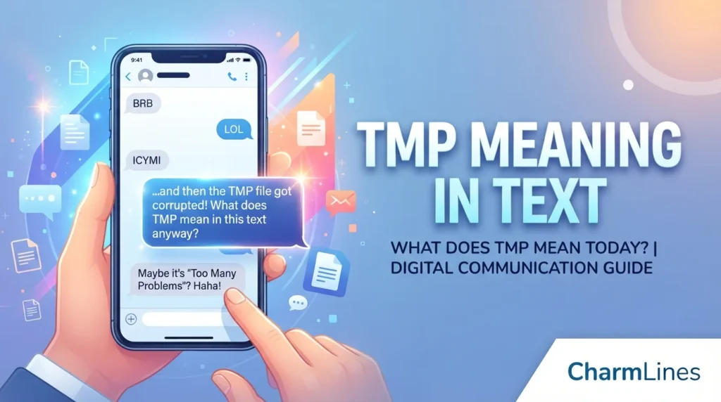 TMP Meaning in Text: What Does TMP Mean Today?
