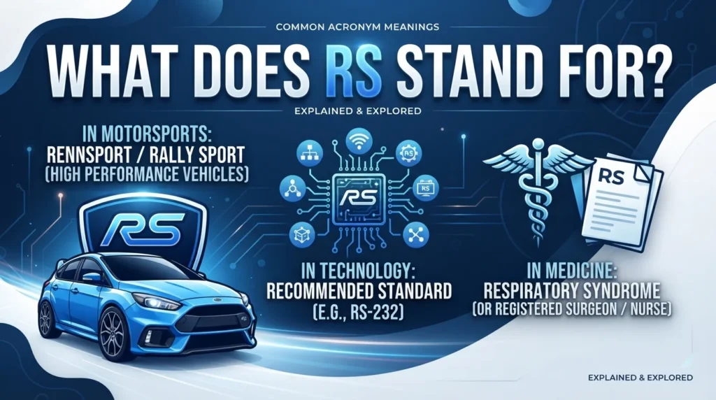 What Does RS Stand For